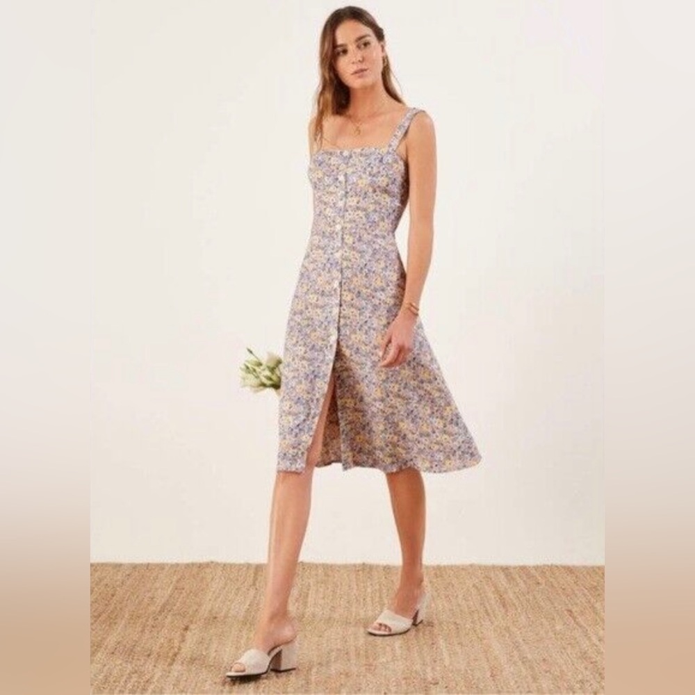 Reformation Floral Midi Dress